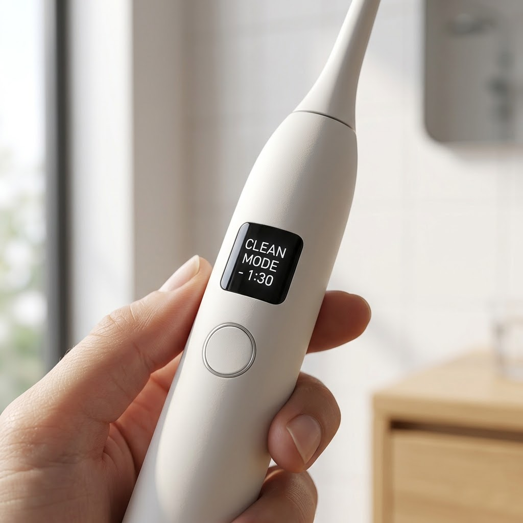 Minimalist Sonic Electric Toothbrush Set 🦷