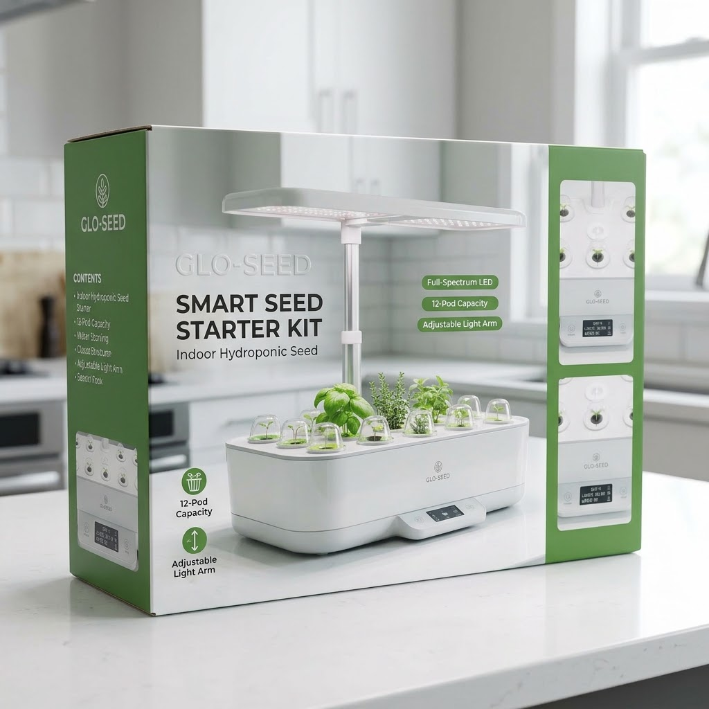 Smart Indoor Hydroponics Growing System 🌱