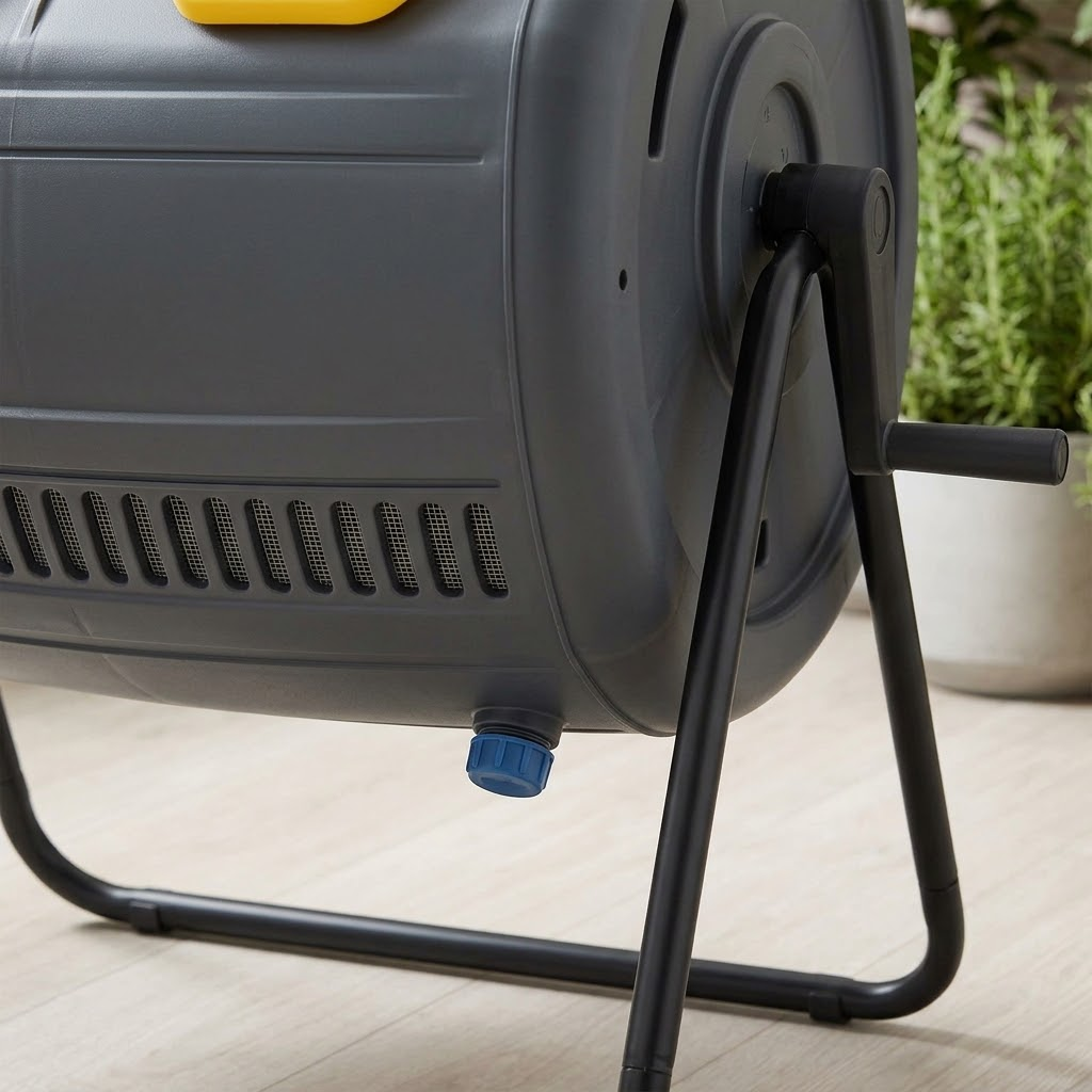 Dual Chamber Tumbling Composter Bin 🌿