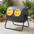 Dual Chamber Tumbling Composter Bin 🌿